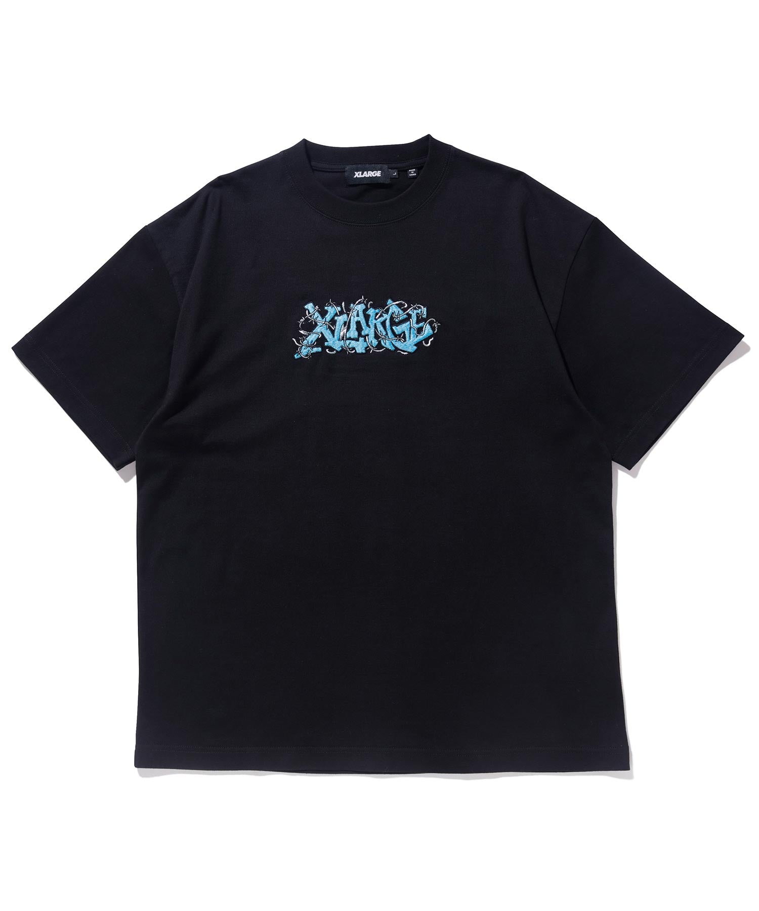 เสื้อยืดแขนสั้น XLARGE รุ่น Barbed Wire Logo S/S Tee