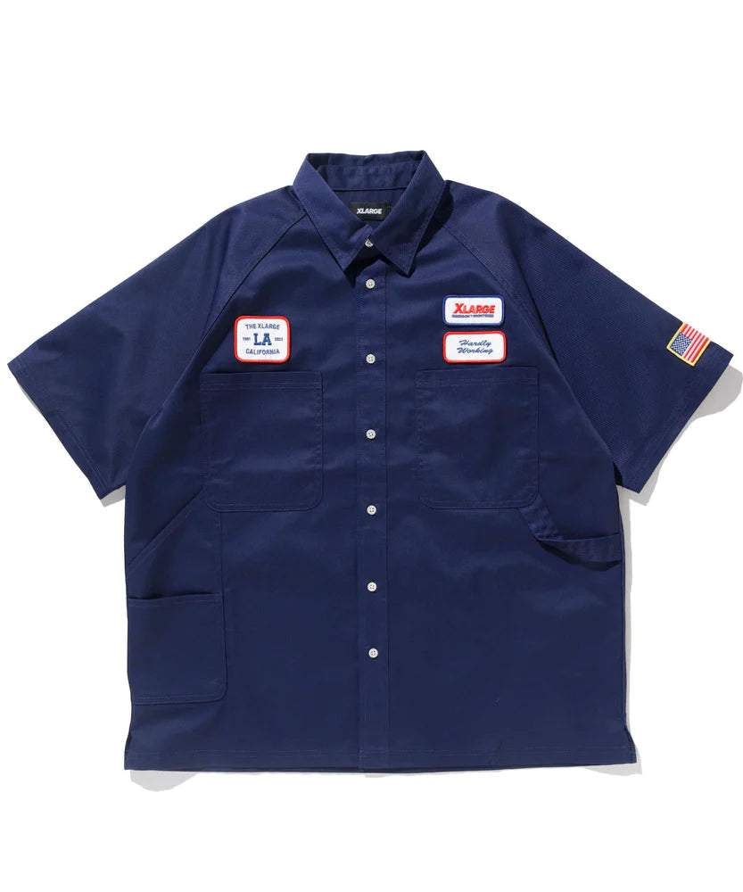 เสื้อเชิ้ต XLARGE รุ่น Logo Patch S/S Work Shirt
