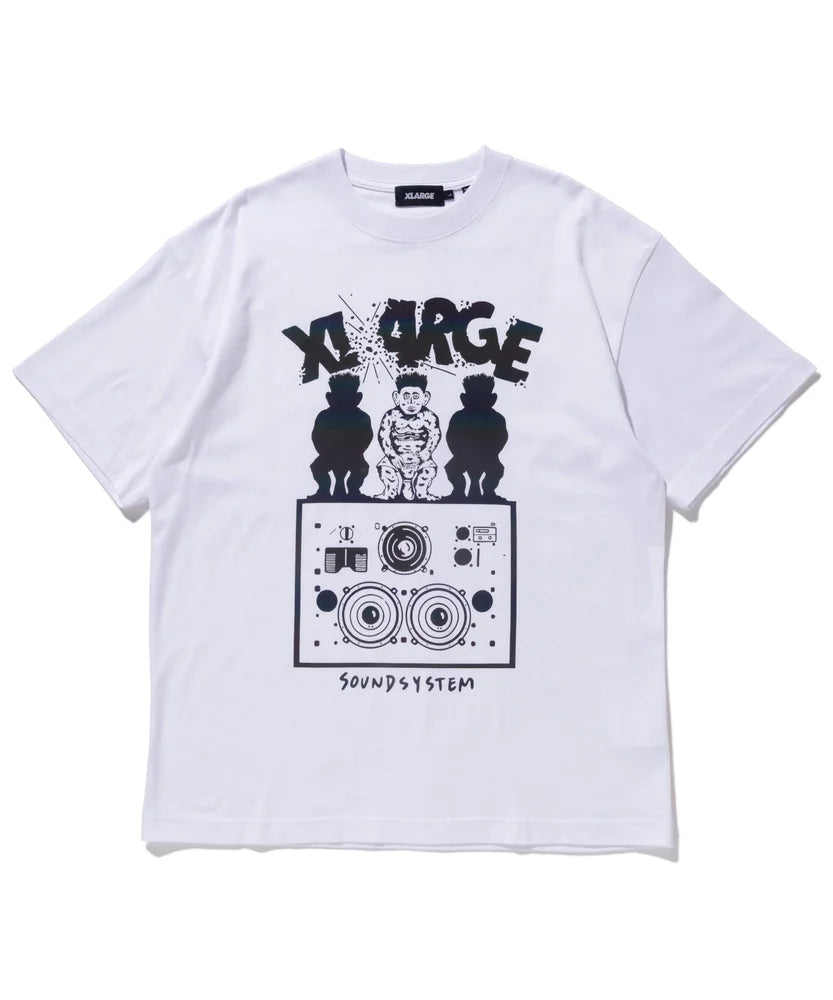 เสื้อยืดแขนสั้น XLARGE รุ่น Sound System S/S Tee
